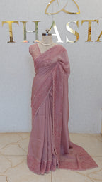 FLOWY ORGANZA SAREE