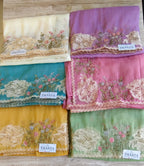 Organza saree