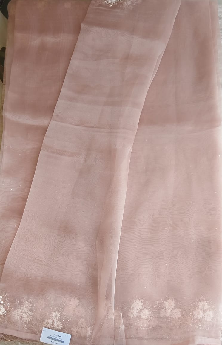 Organza saree