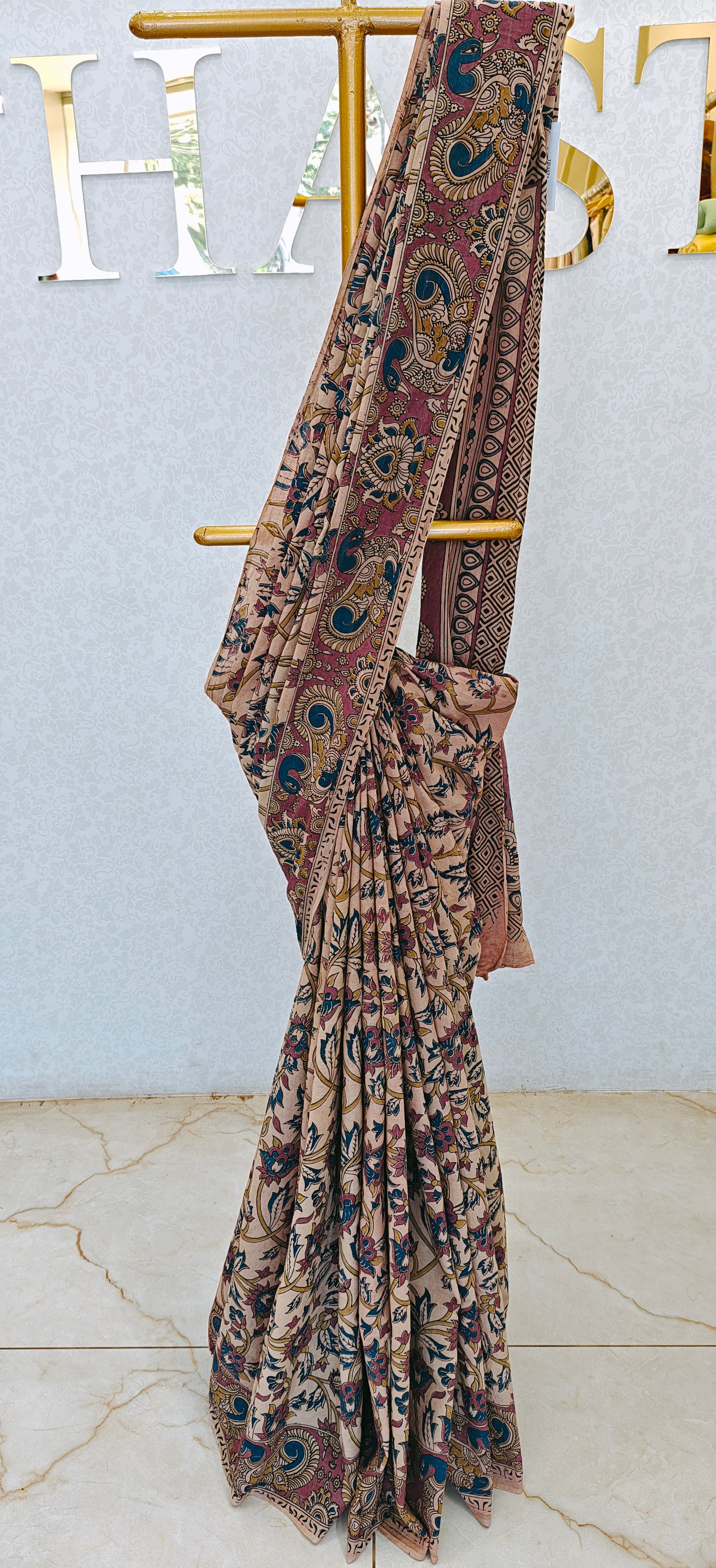 KALAMKARI COTTON SAREE