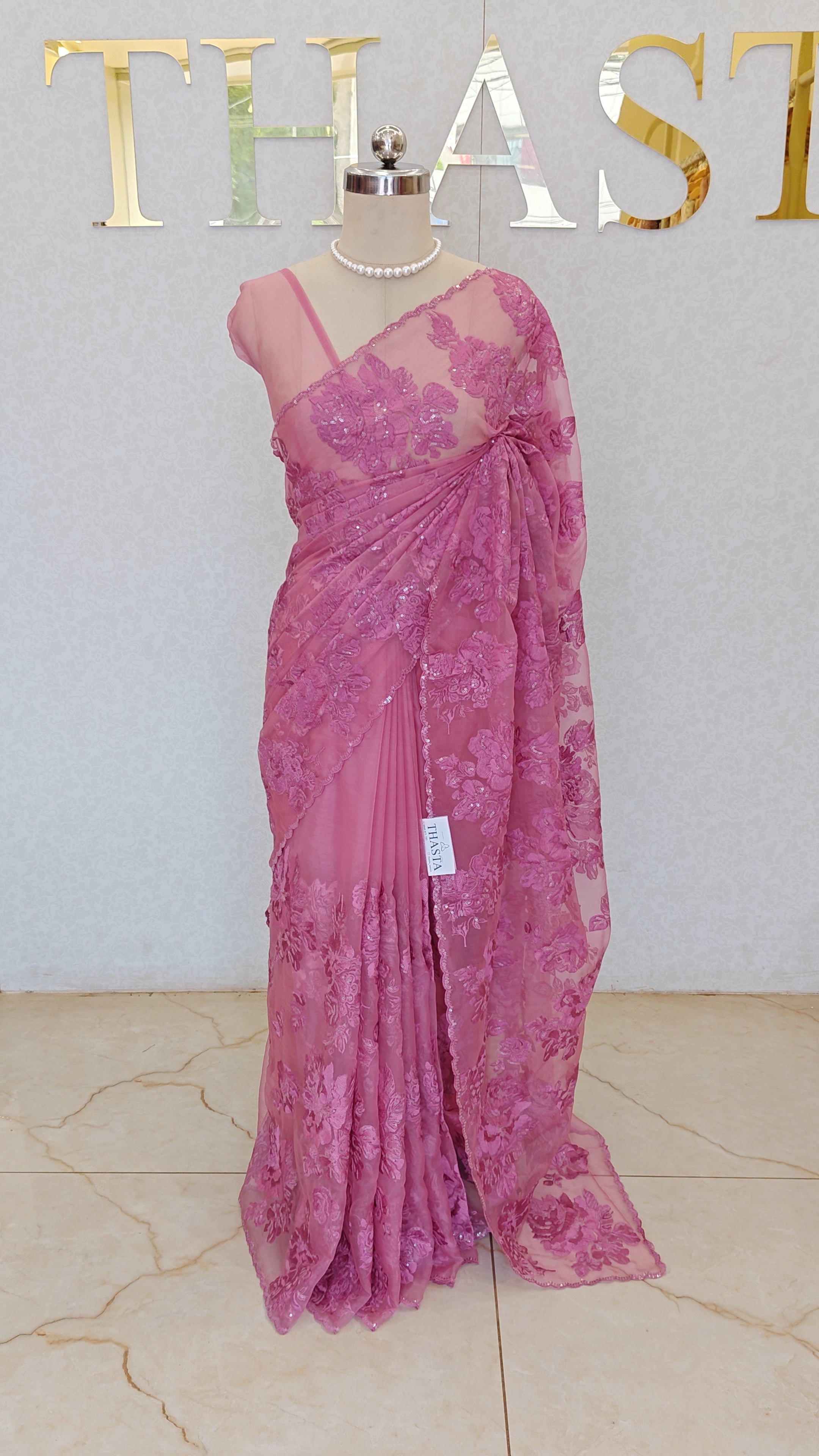 ORGANZA SAREE