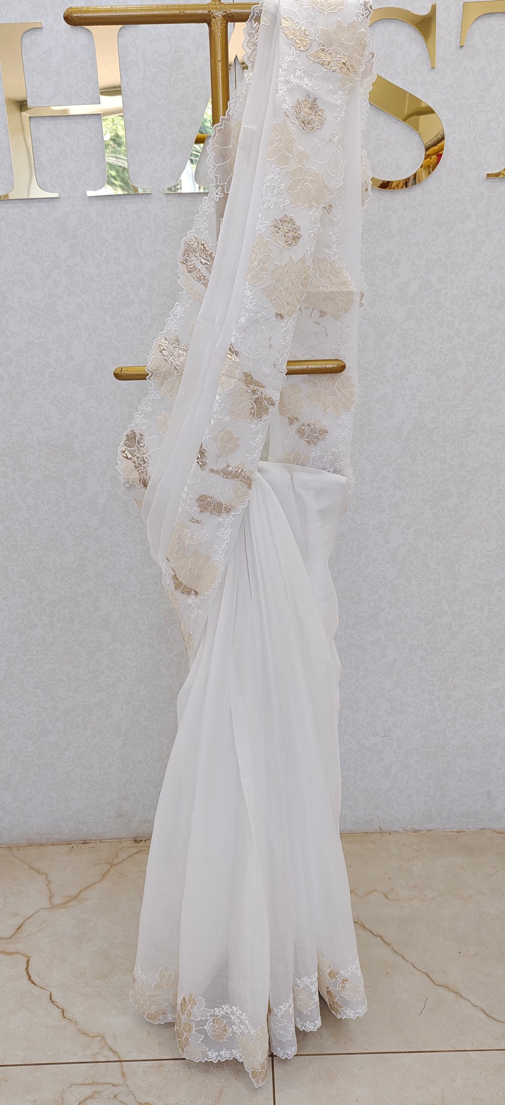 TURKISH ORGANZA SAREE