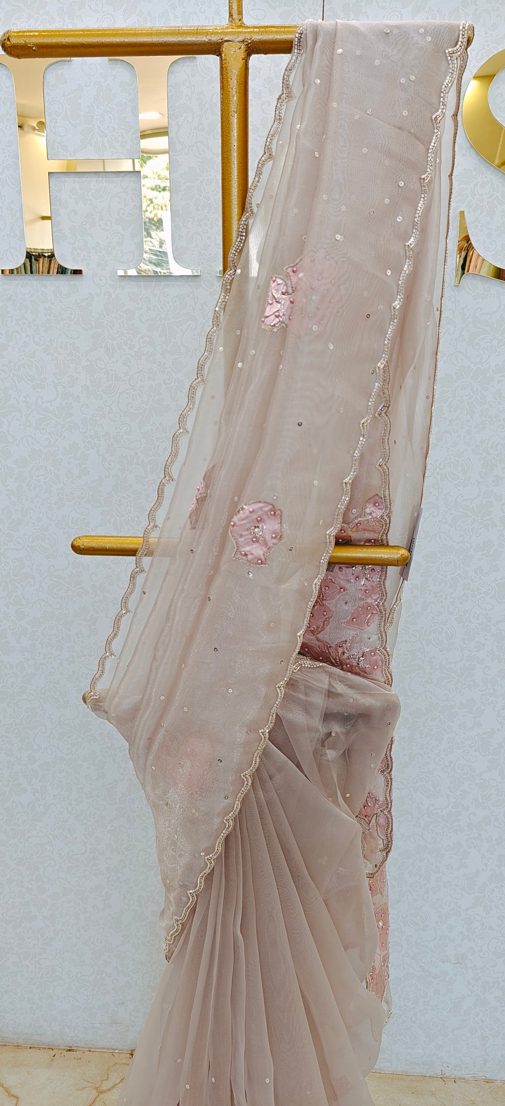 TURKISH ORGANZA SAREE