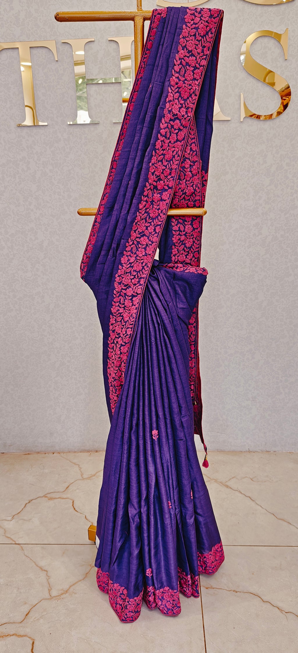 PURE TUSSAR SAREE