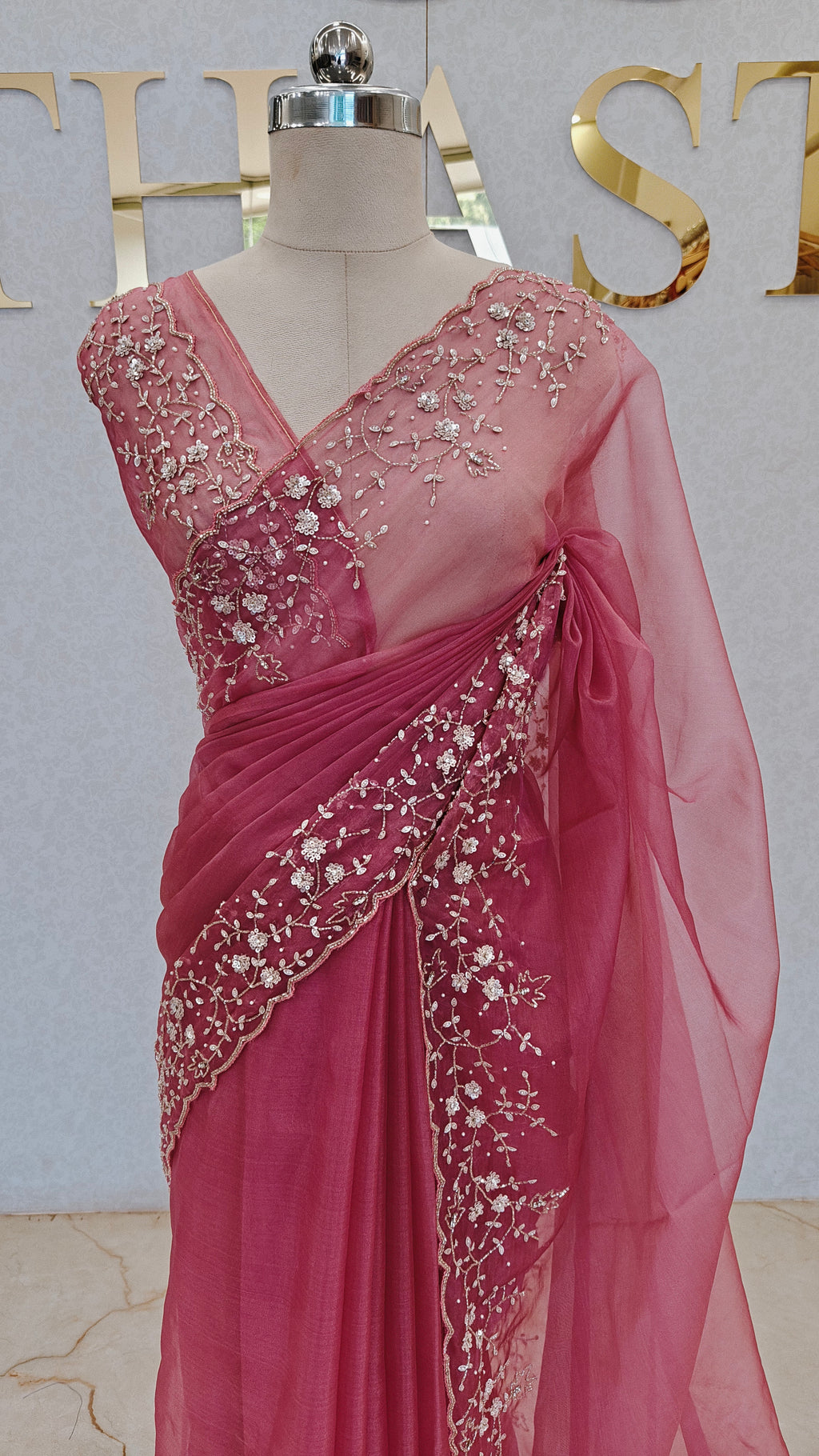 ORGANZA SAREE