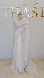CRUSH ORGANZA SAREE