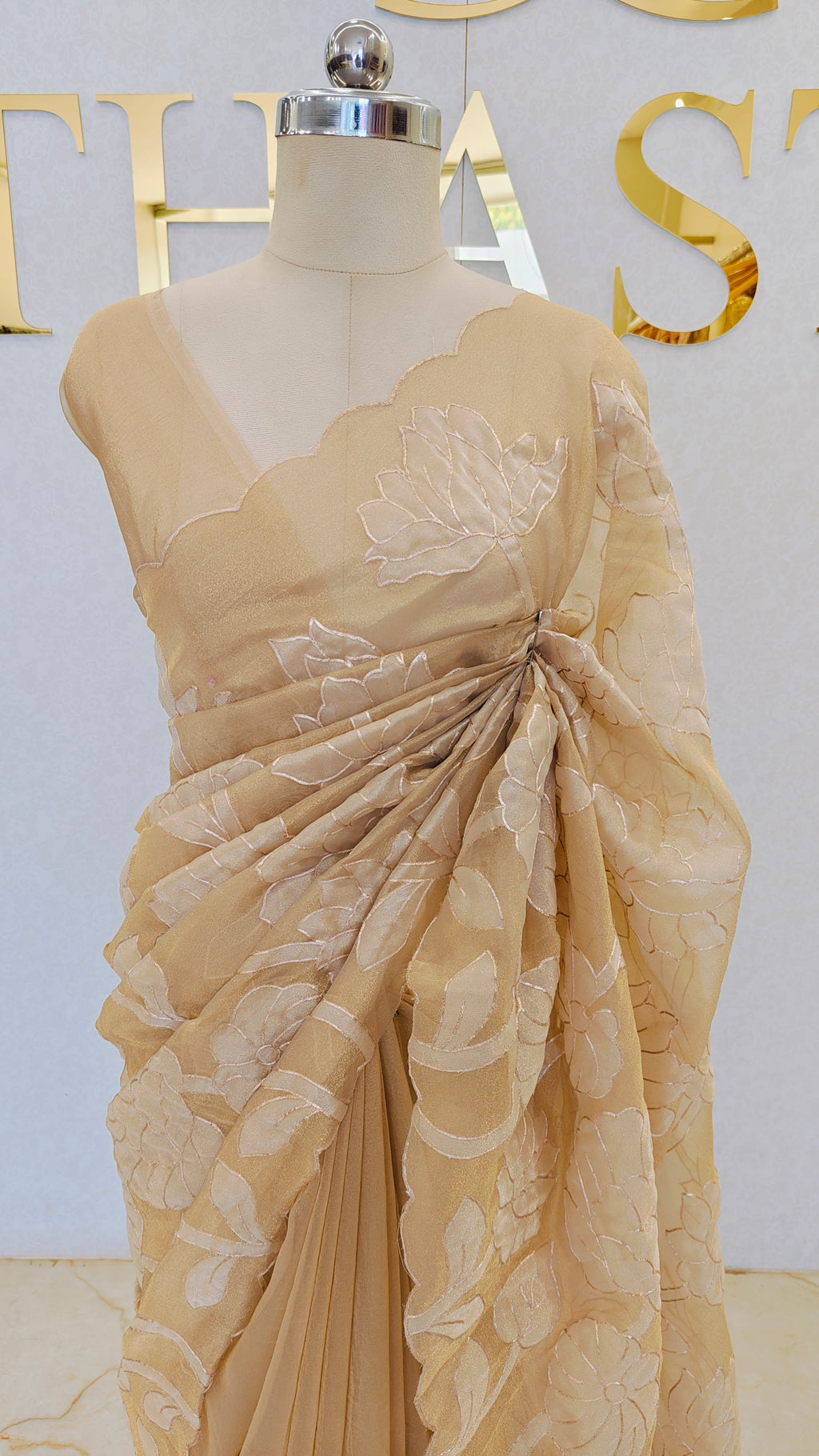TISSUE ORGANZA SAREE