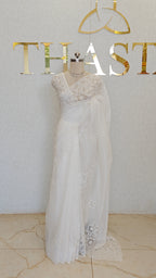 CRUSH ORGANZA SAREE
