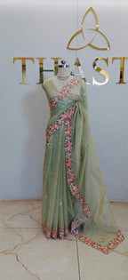 ORGANZA SAREE