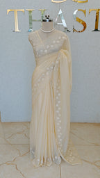 CRUSH ORGANZA SAREE