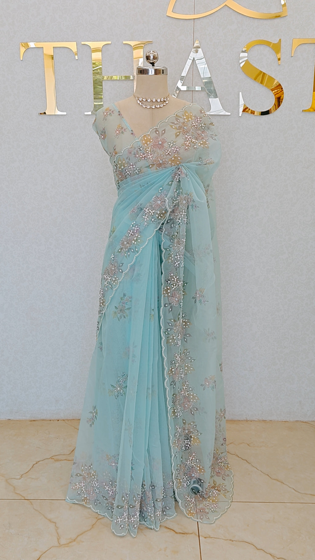 ORGANZA SAREE