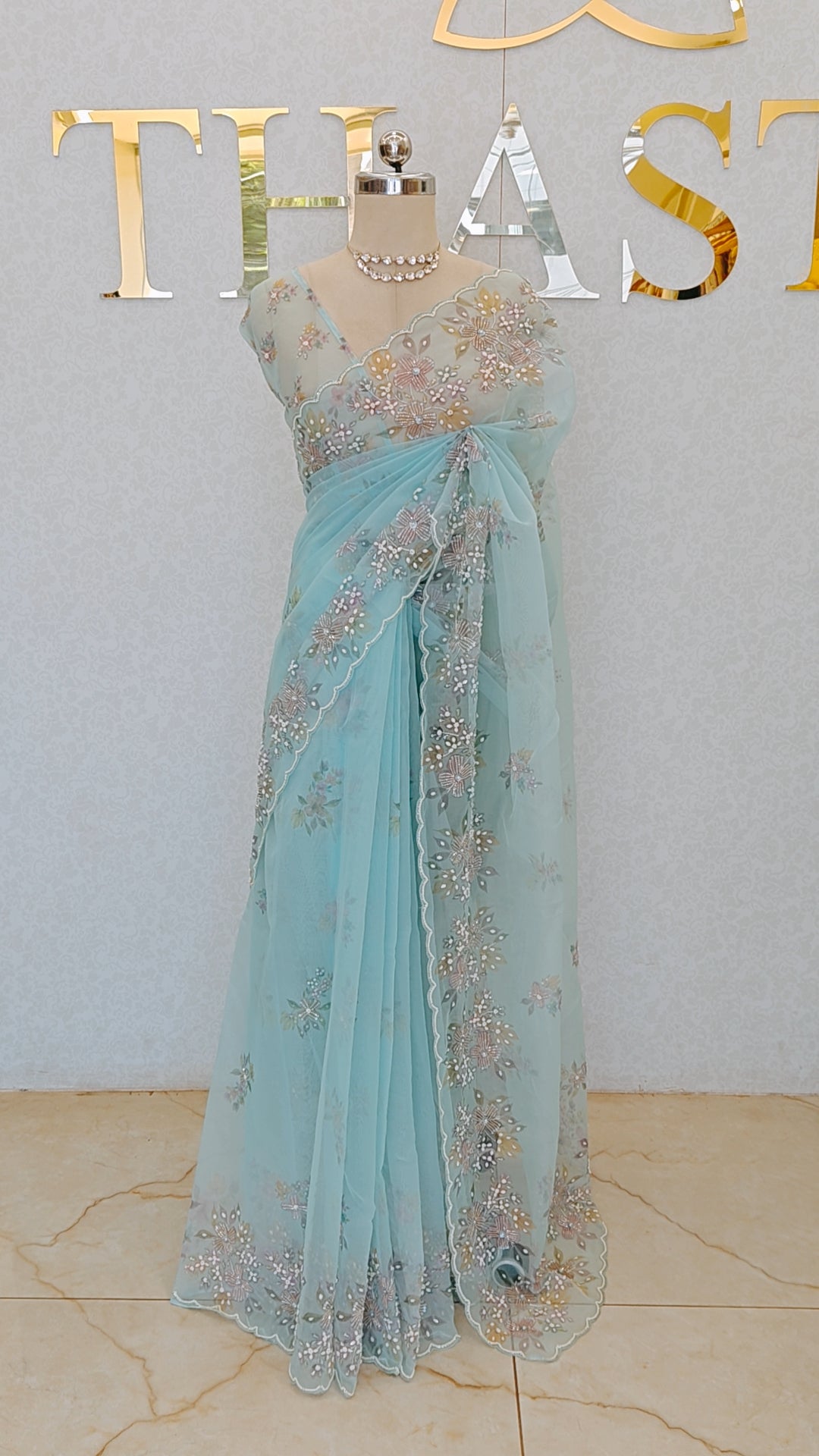 ORGANZA SAREE