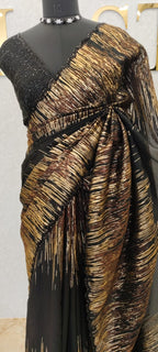 Pure Turkish organza saree