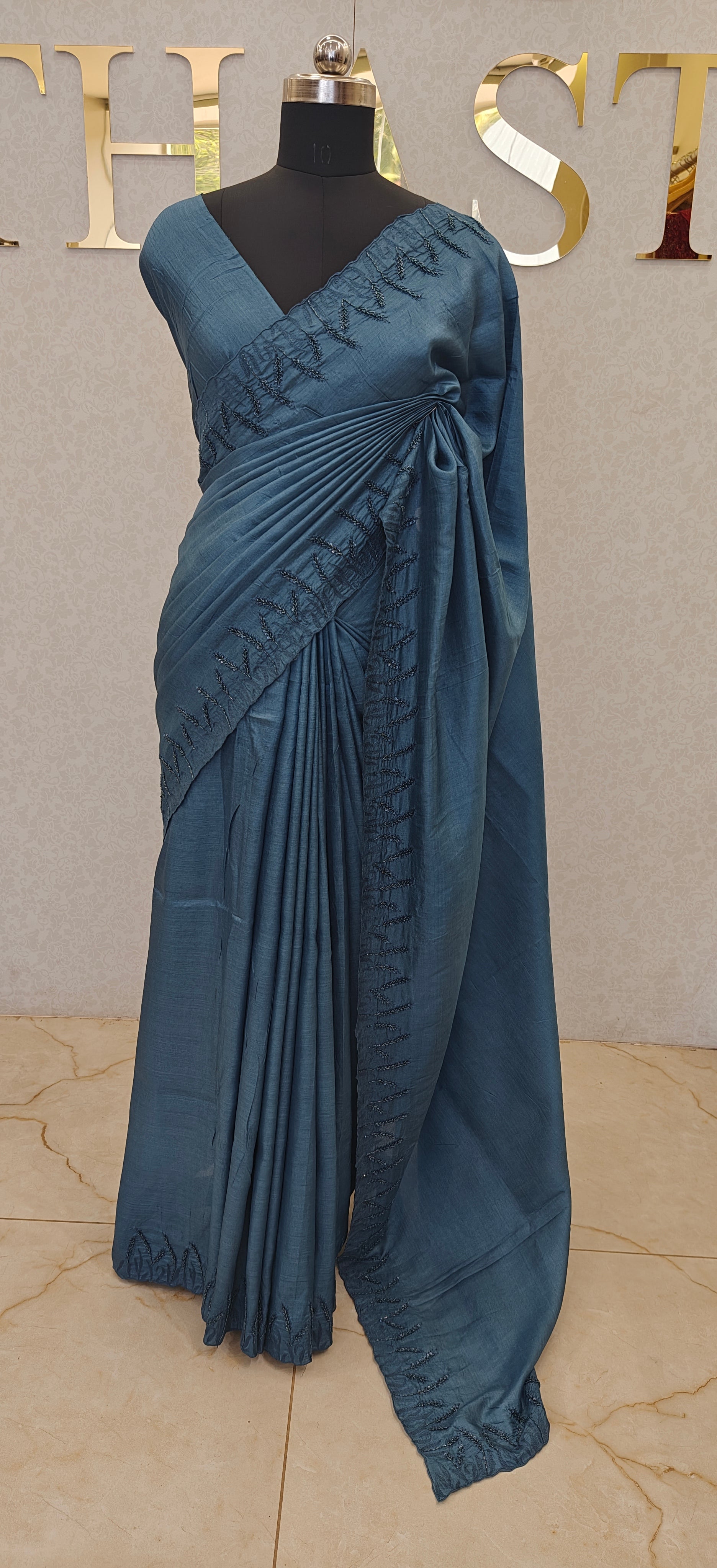 Pure Tussar Saree