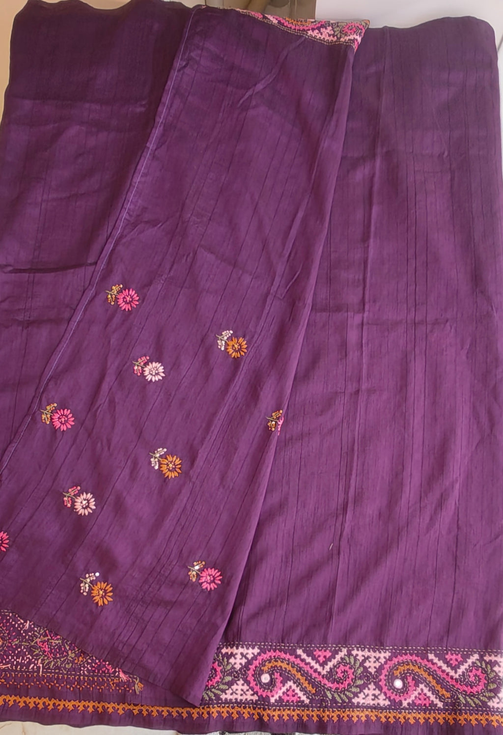 Tussar saree