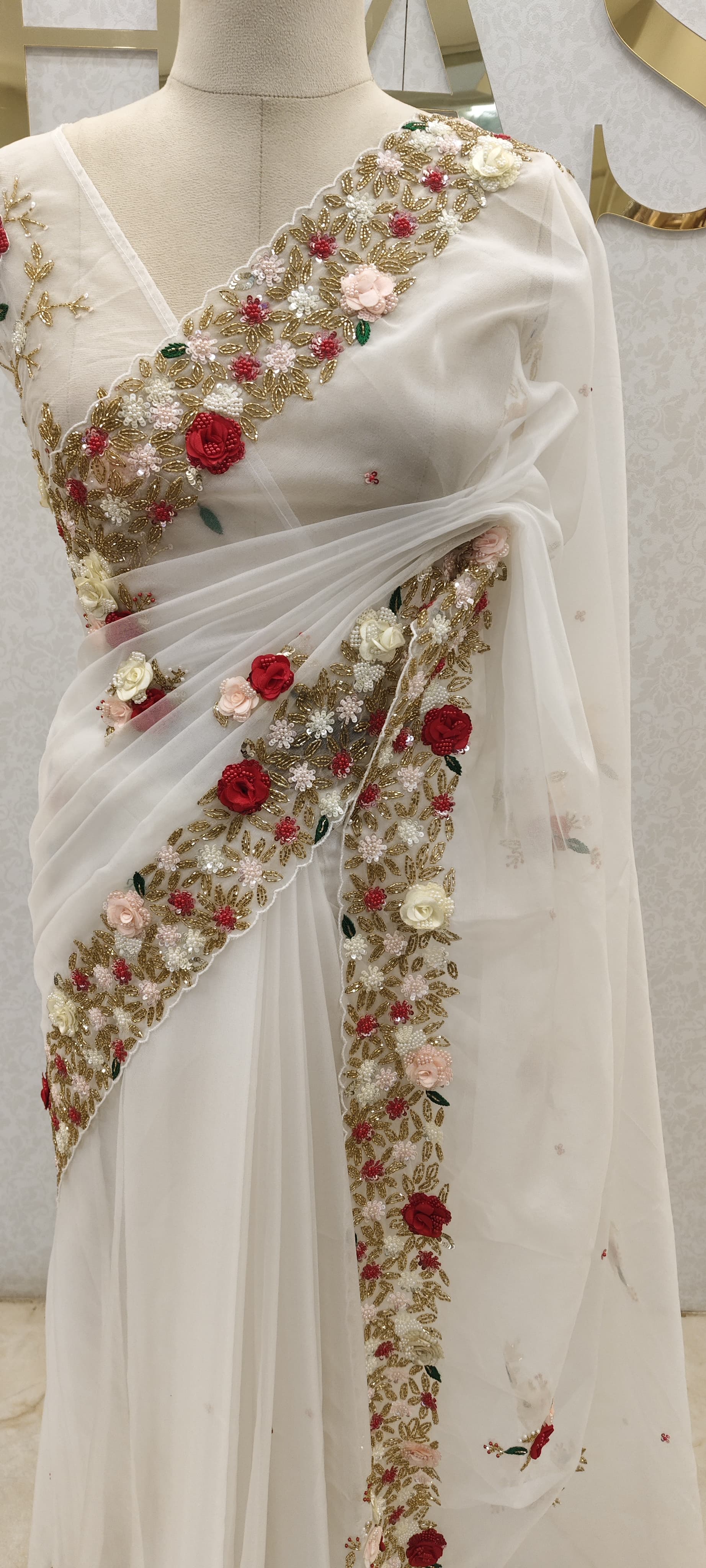 ORGANZA SAREE