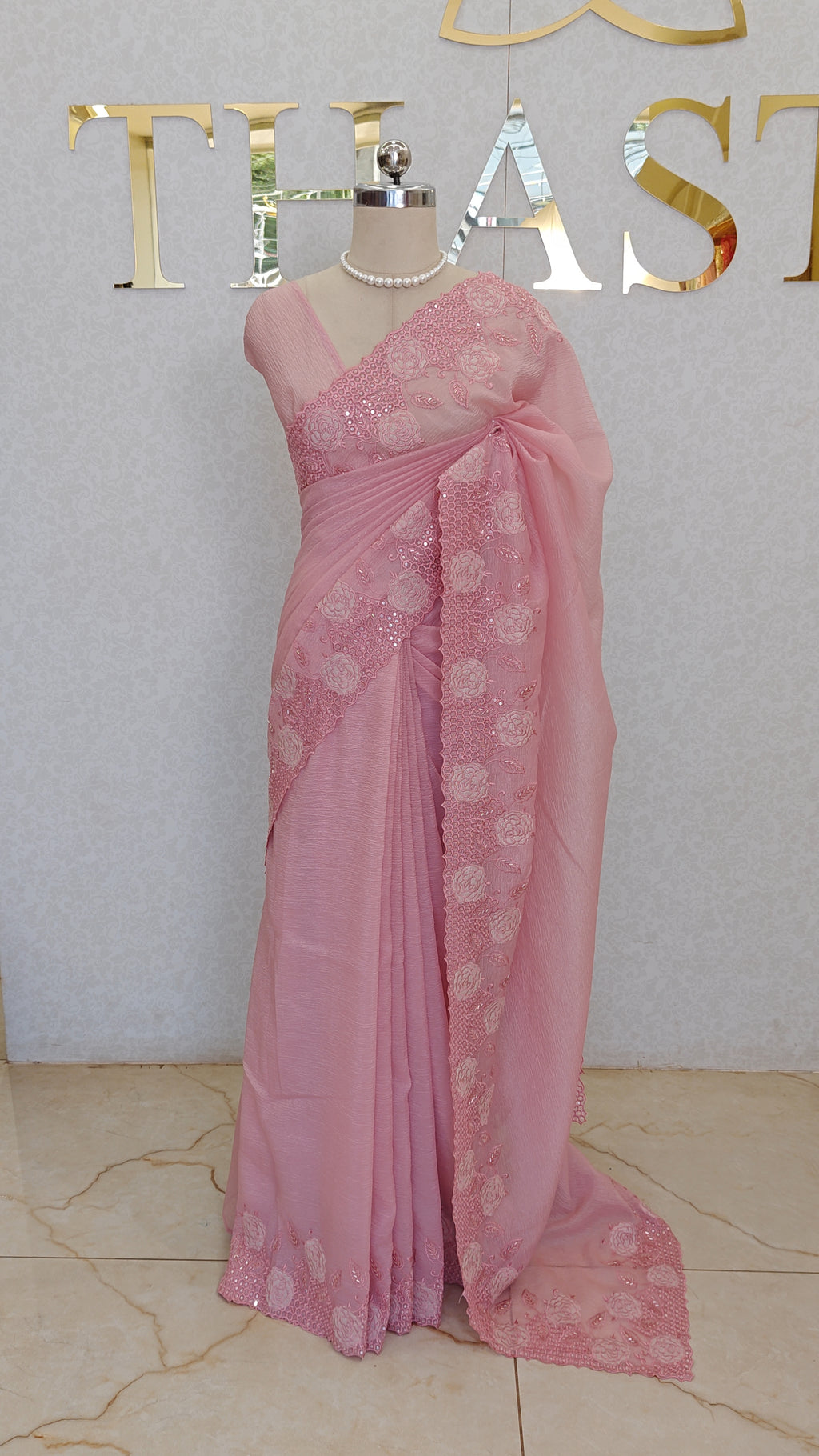 CUSH ORGANZA SAREE