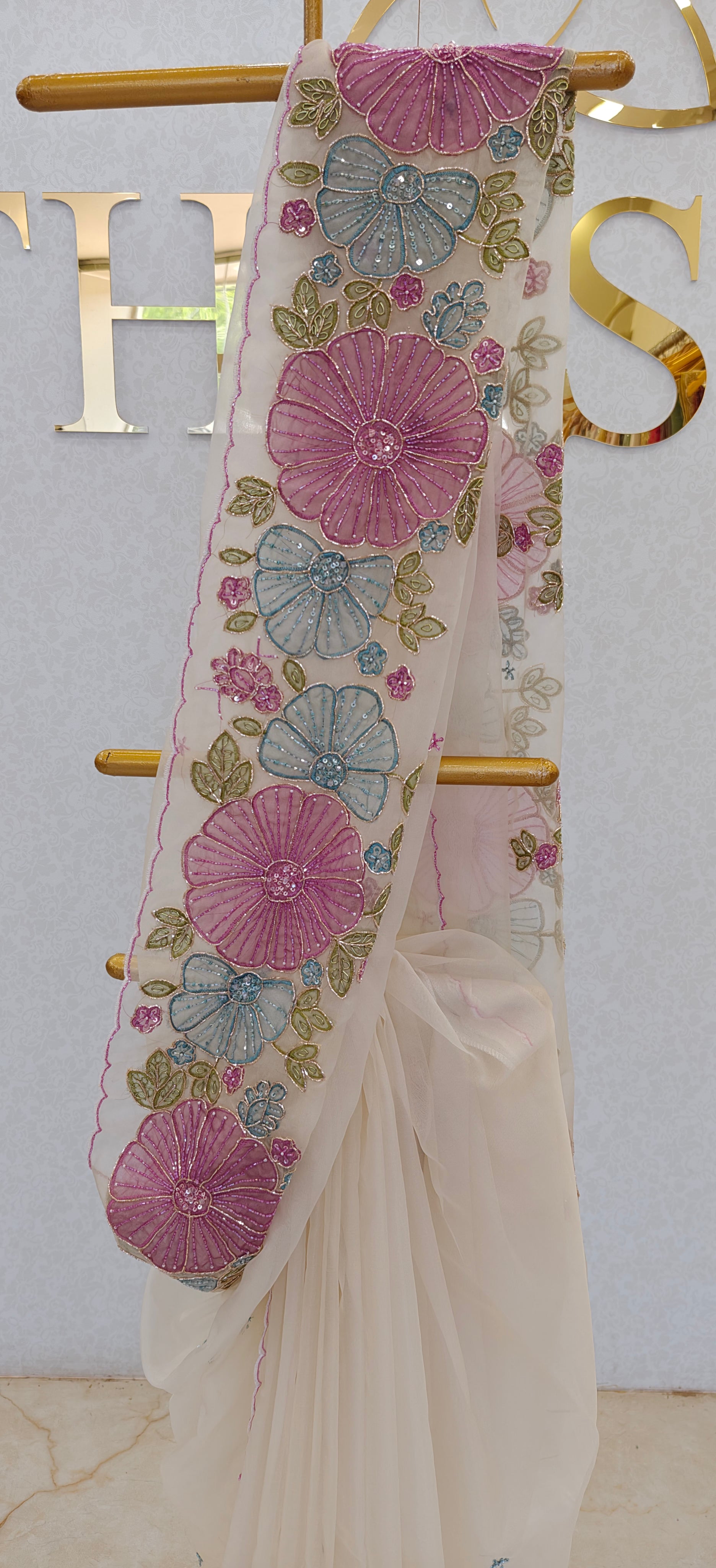 ORGANZA SAREE