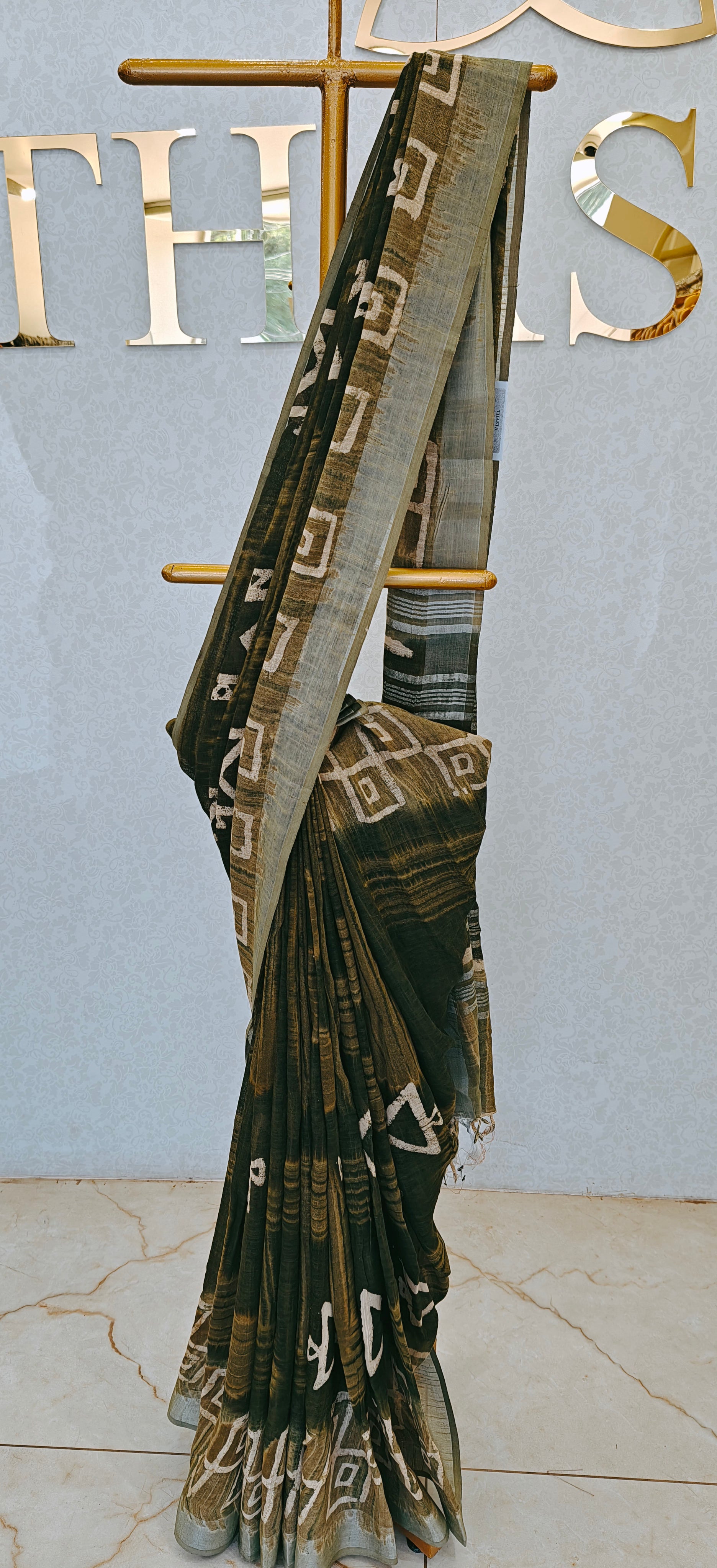 LINEN SAREE
