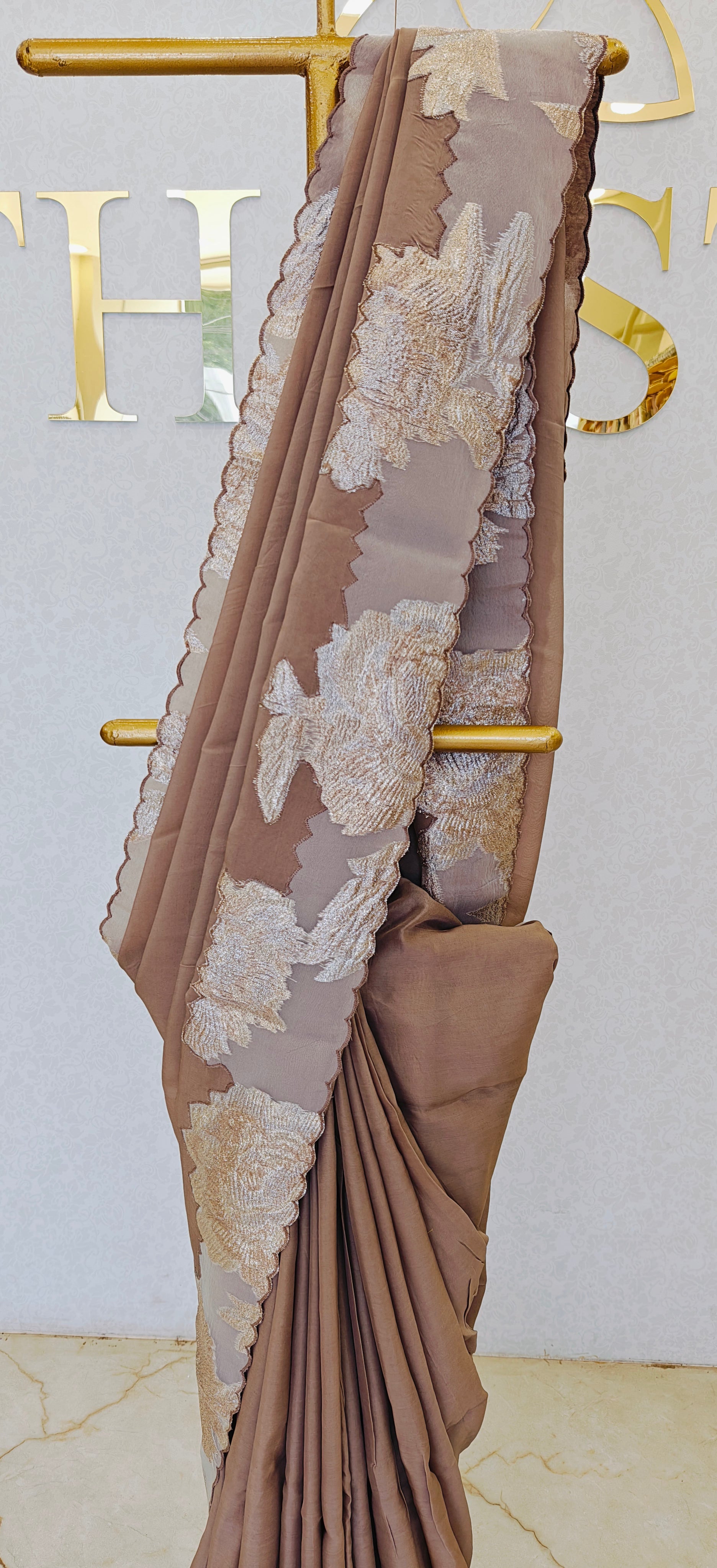 TURKISH ORGANZA SAREE