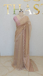 TISSUE ORGANZA SAREE