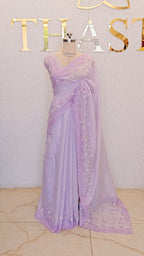 CRUSH ORGANZA SAREE