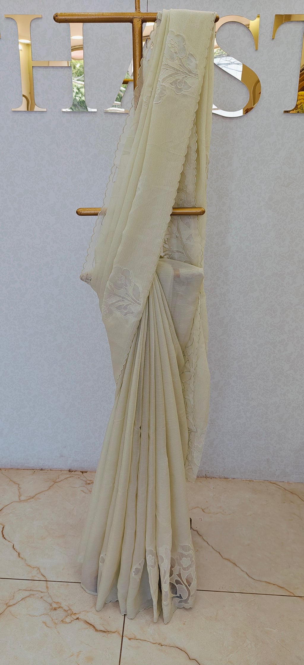 CRUSH ORGANZA SAREE
