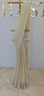 CRUSH ORGANZA SAREE