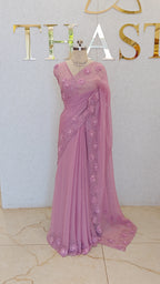 CRUSH ORGANZA SAREE