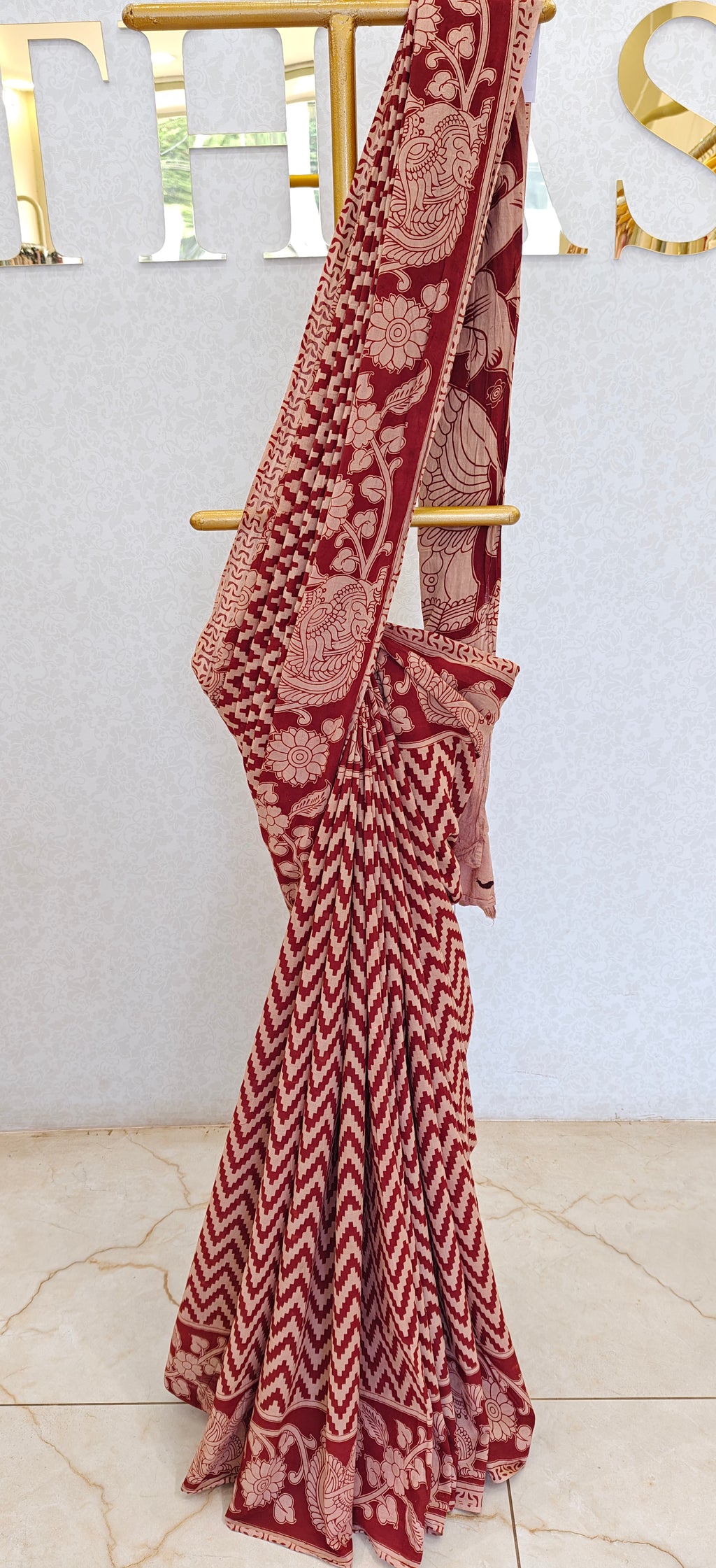 KALAMKARI COTTON SAREE