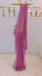 PURE ORGANZA SAREE