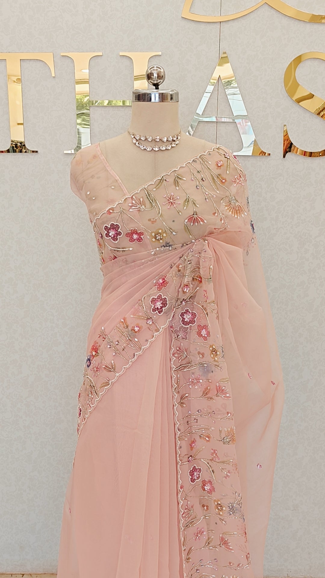 ORGANZA SAREE