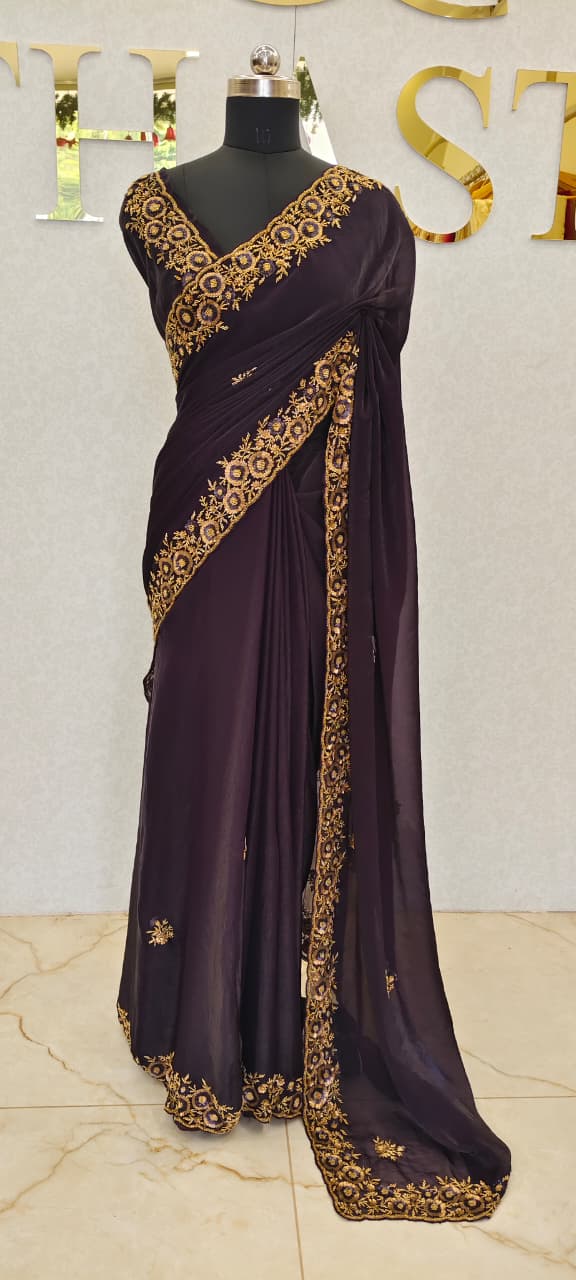 Fendy Crush Saree