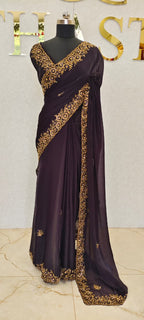 Fendy Crush Saree