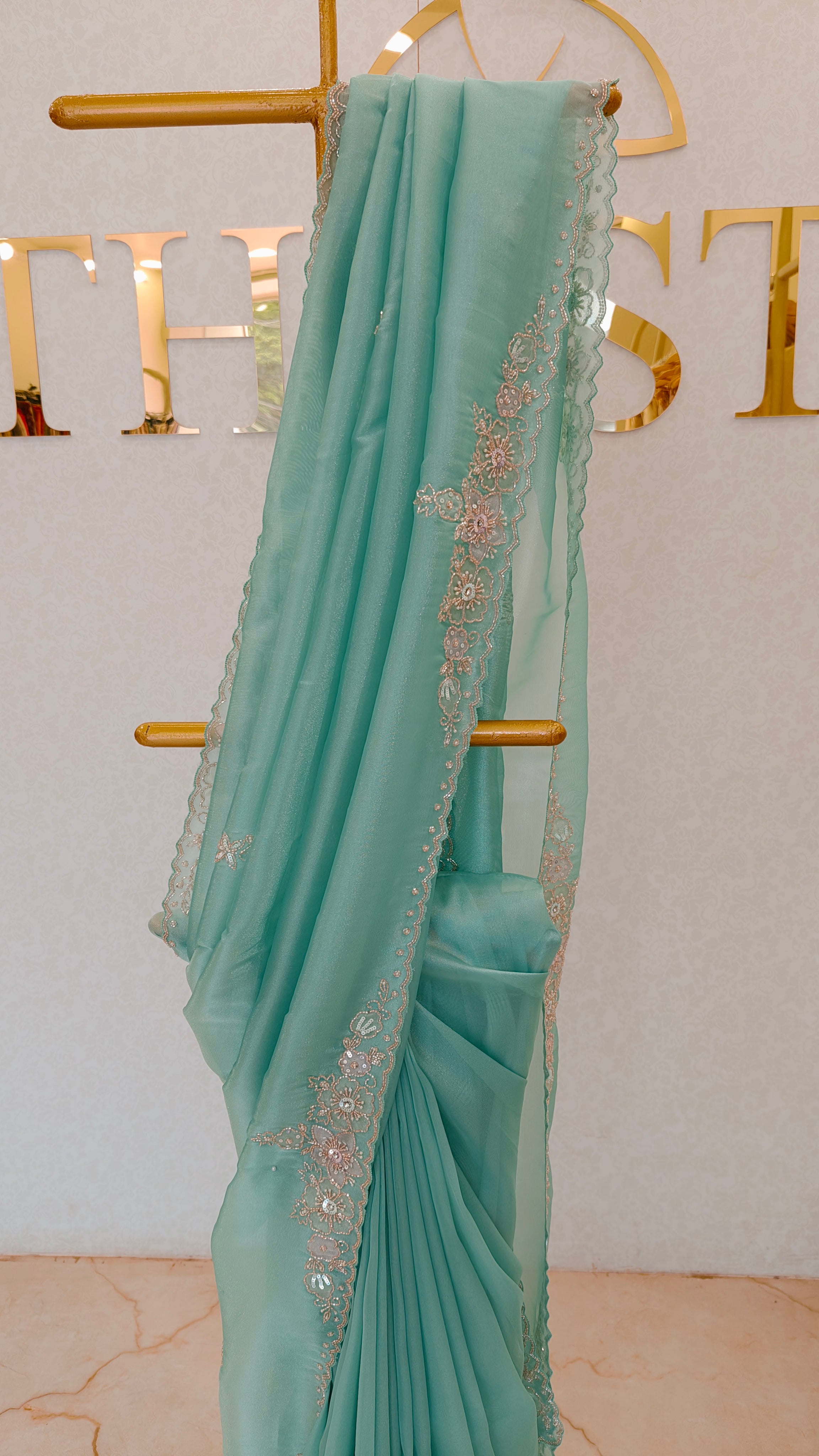 CHANDERI TISSUE SAREE