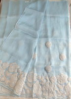 Organza saree