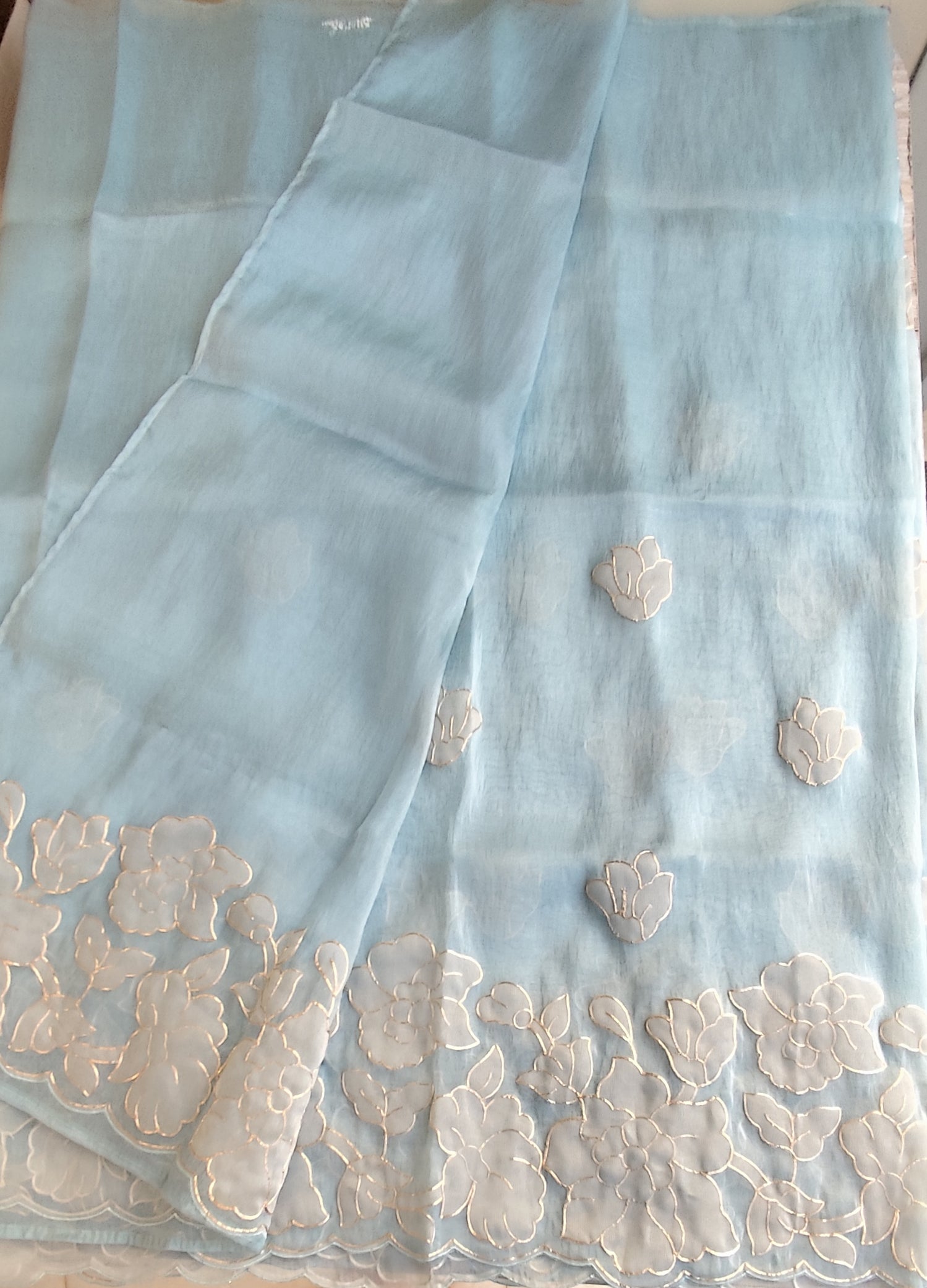 Organza saree