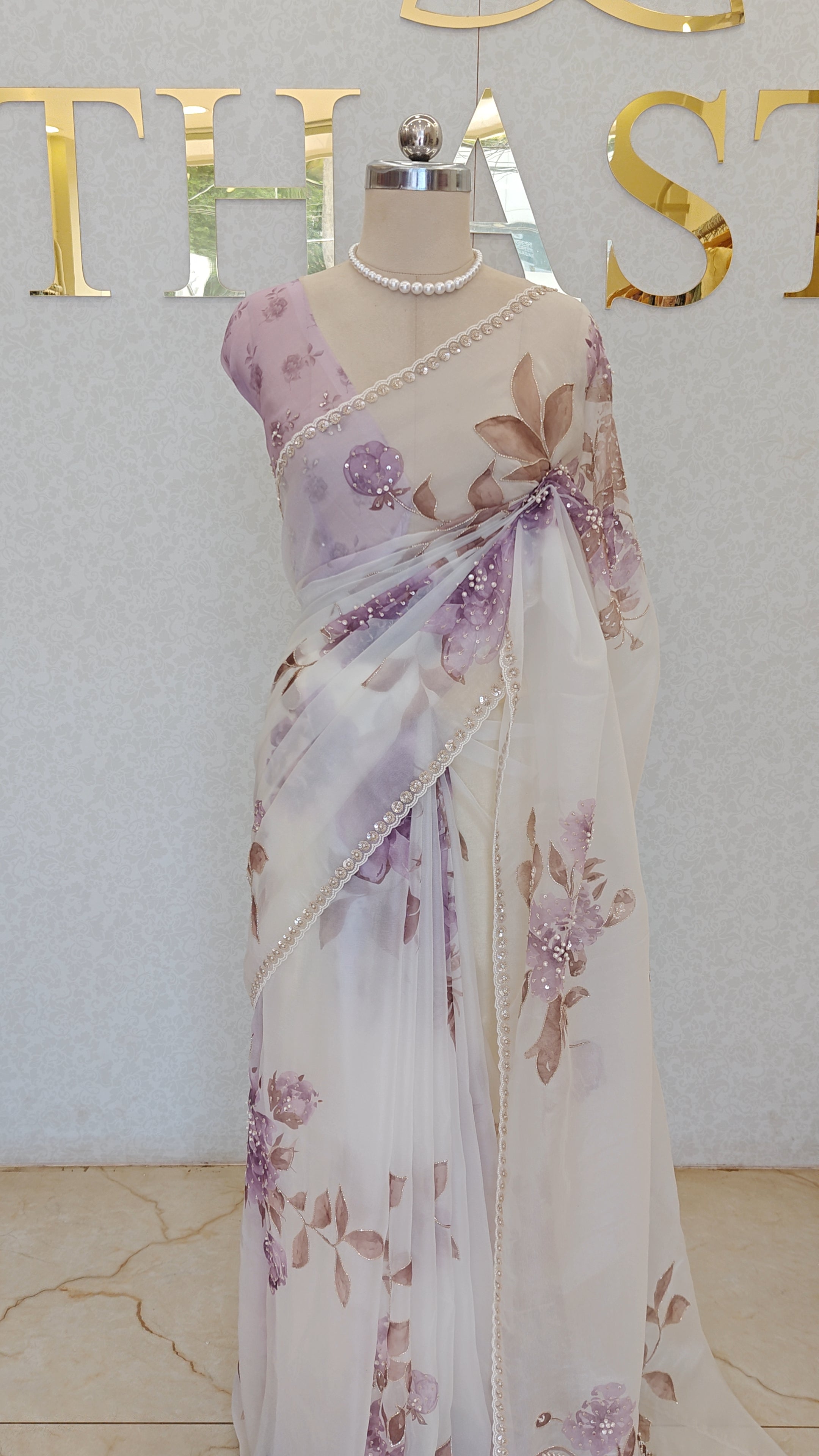 ORGANZA SAREE