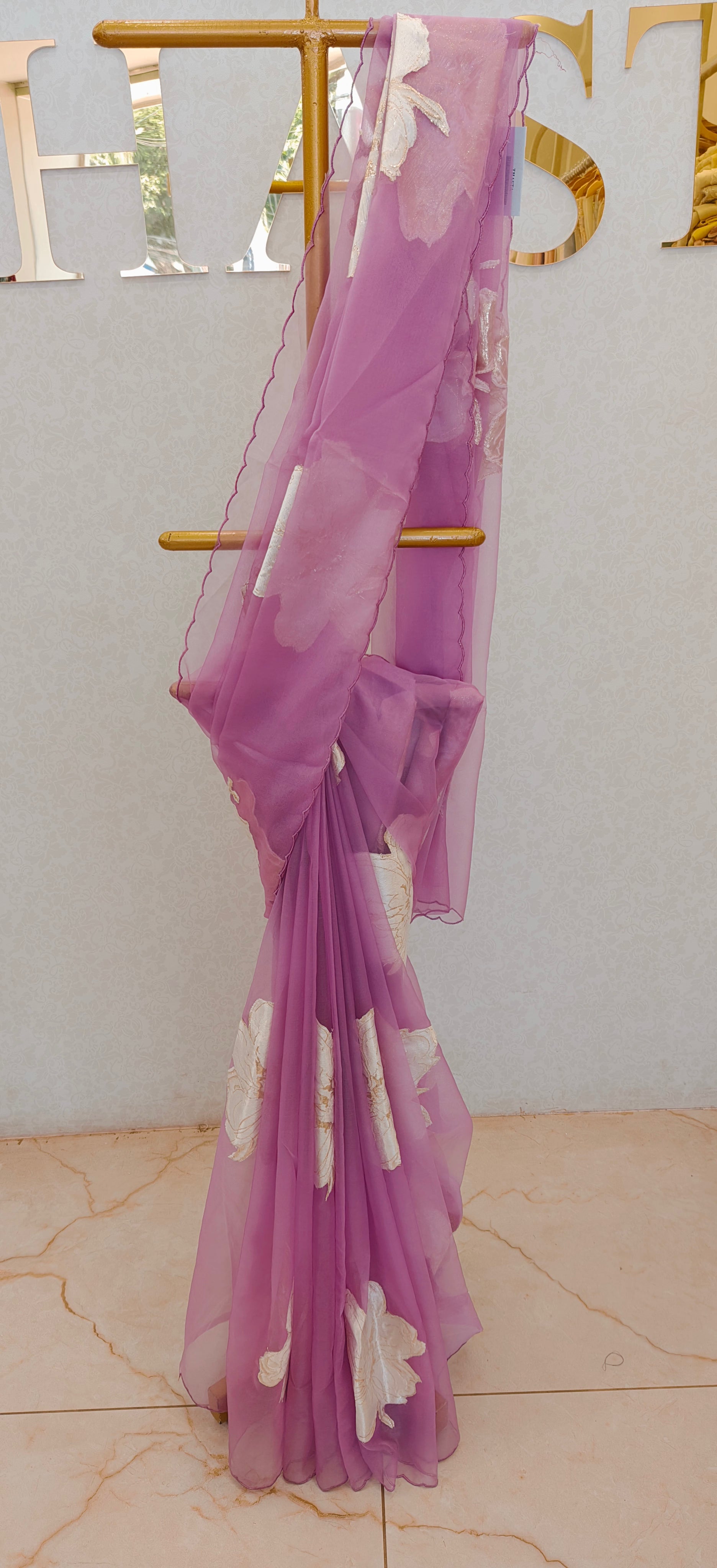 TURKISH ORGANZA SAREE