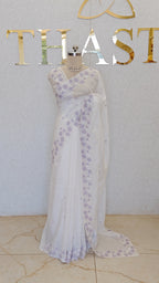 CRUSH ORGANZA SAREE