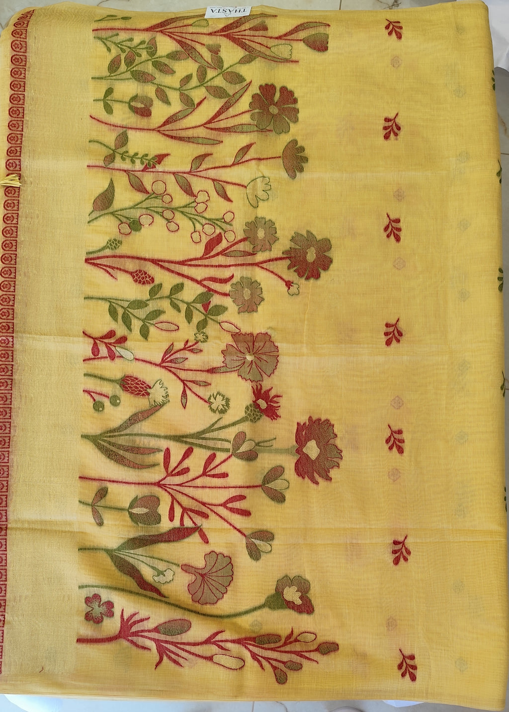 Jamdani cotton saree