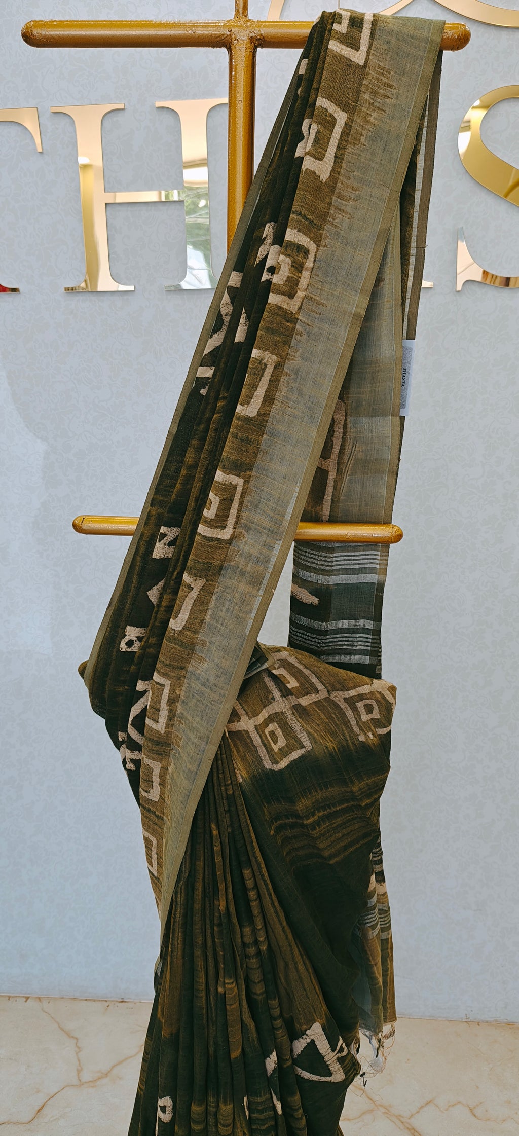 LINEN SAREE