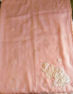 Crush Organza saree