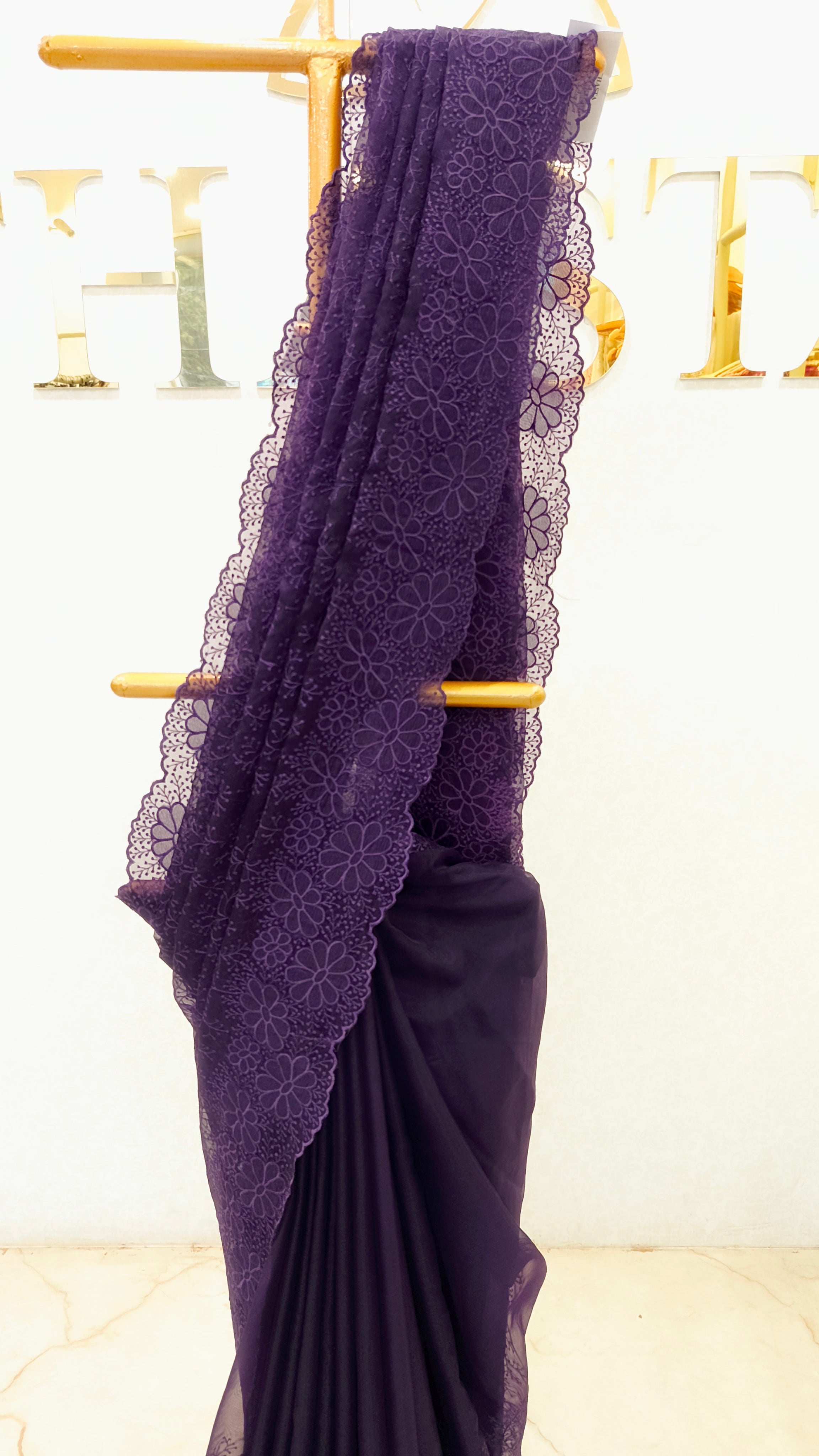 ORGANZA SAREE