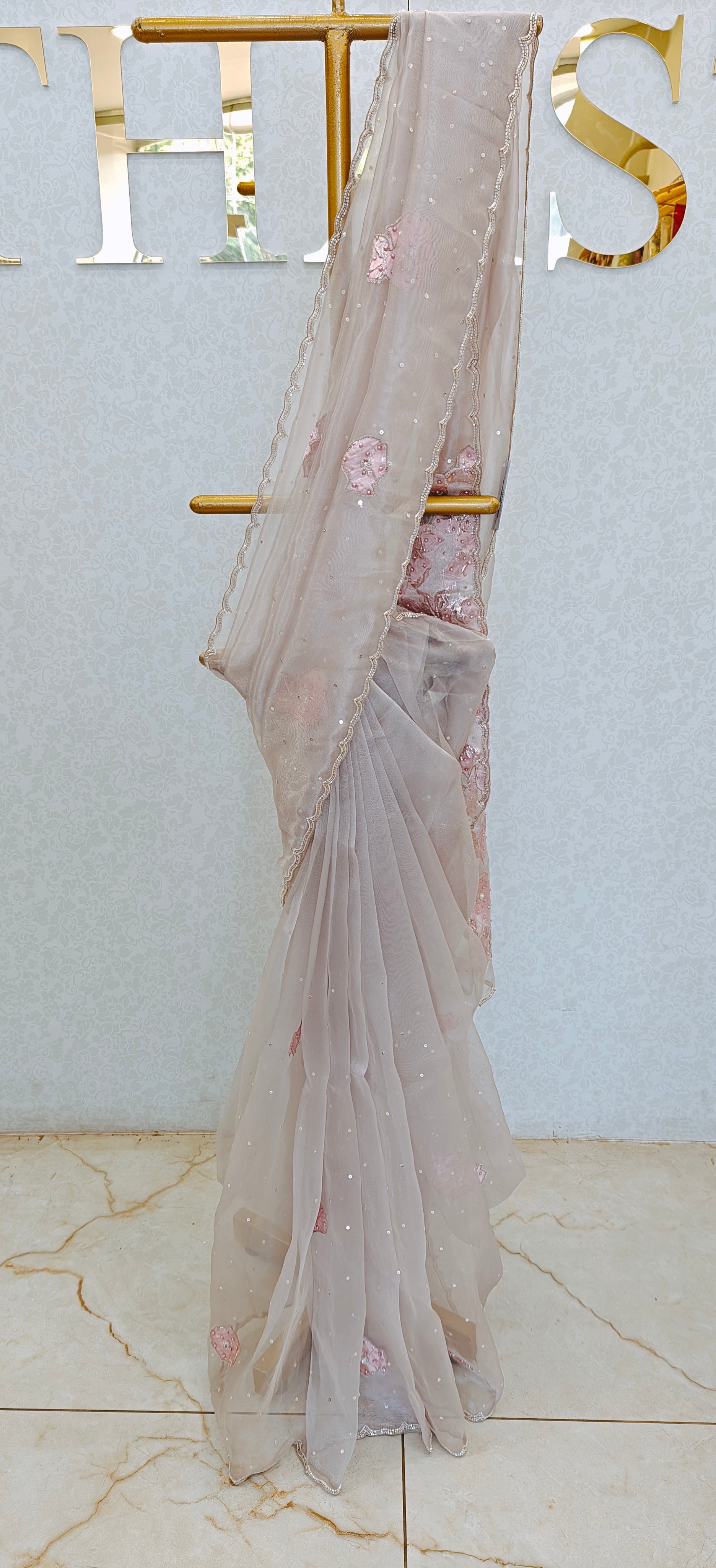 TURKISH ORGANZA SAREE