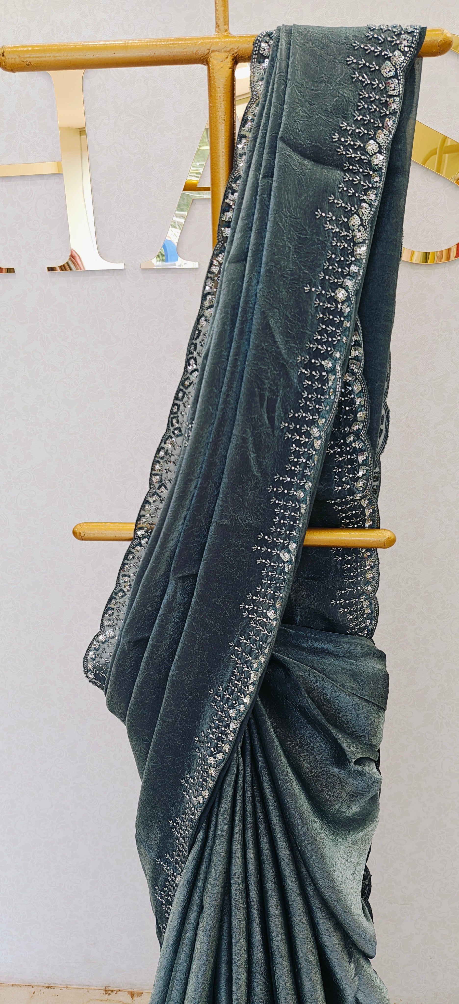 FENDY CRUSH SAREE