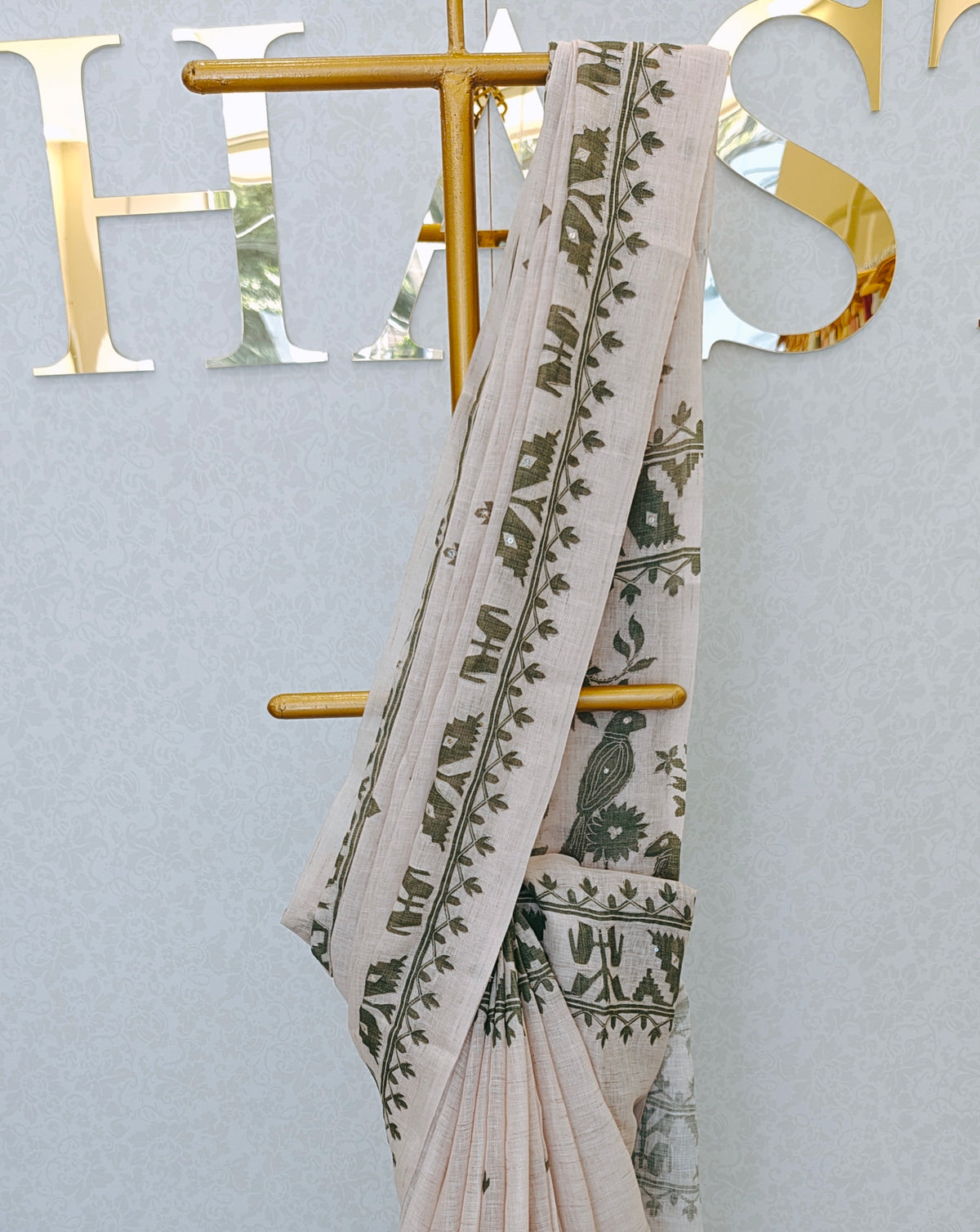 LINEN SAREE