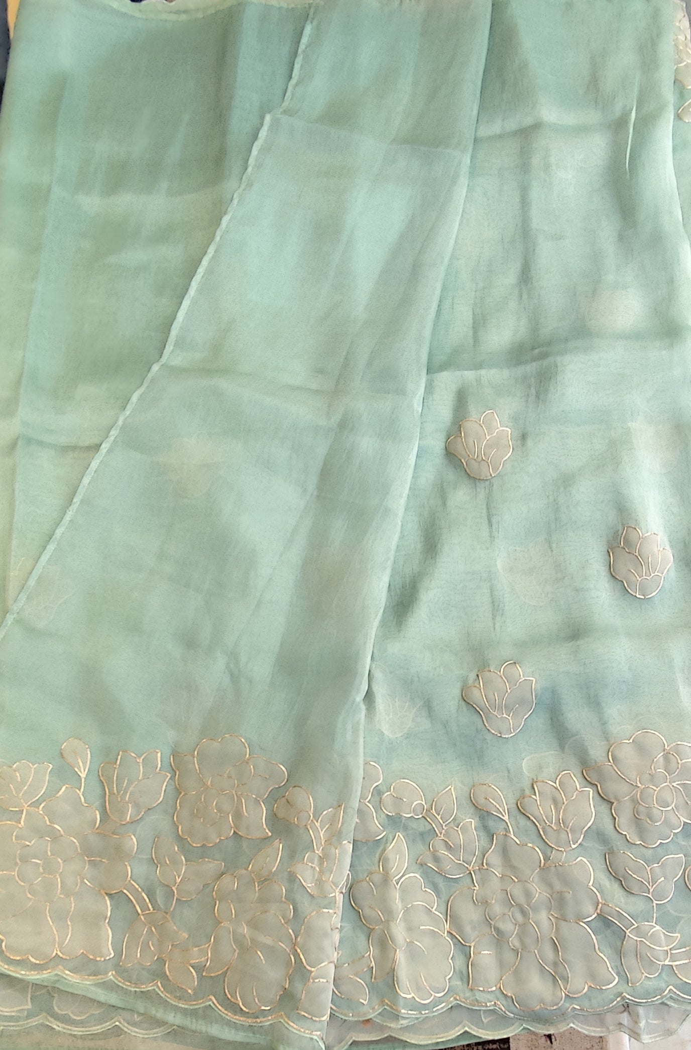 Organza saree