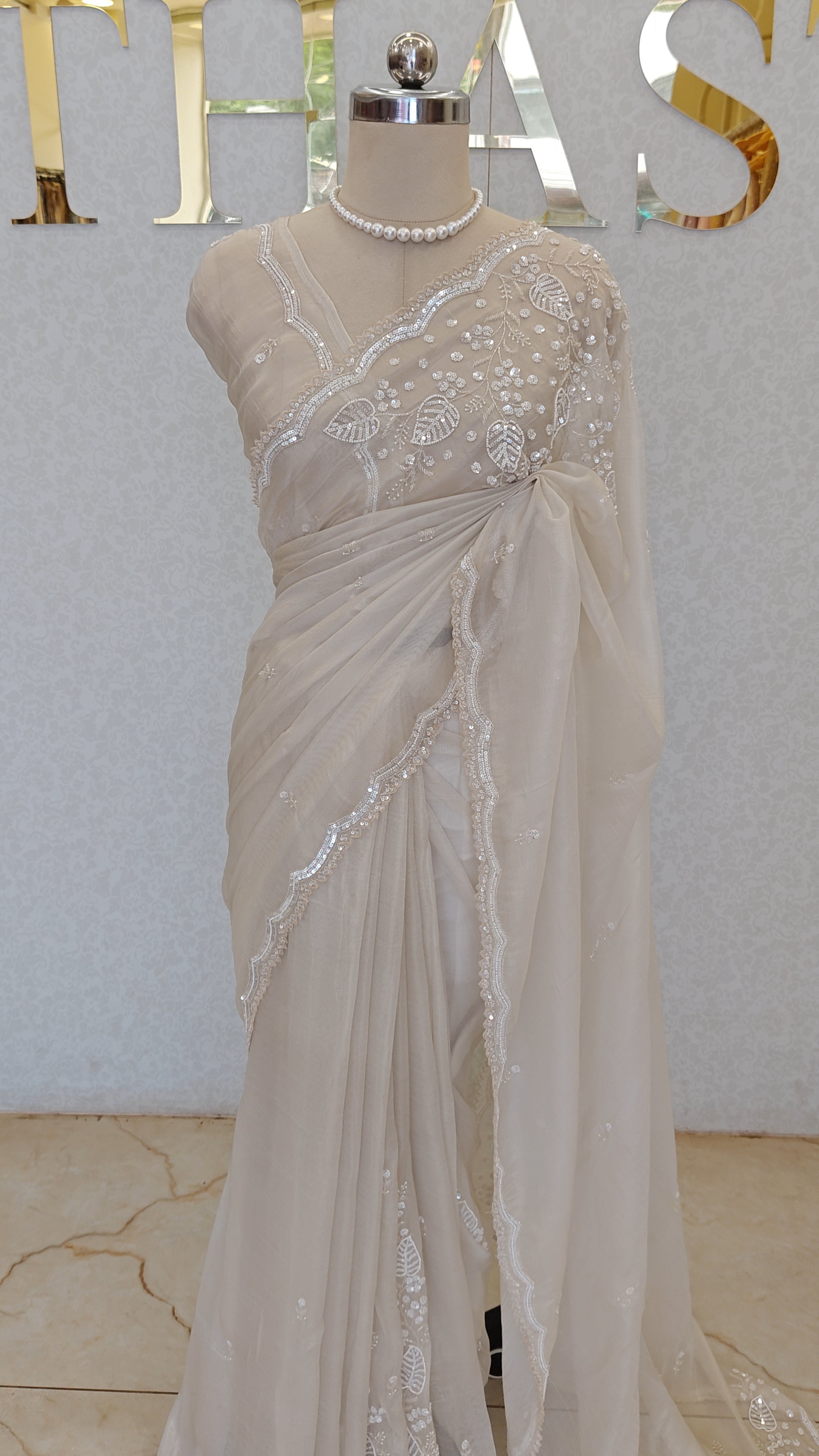 MICKEY SOFT ORGANZA SAREE