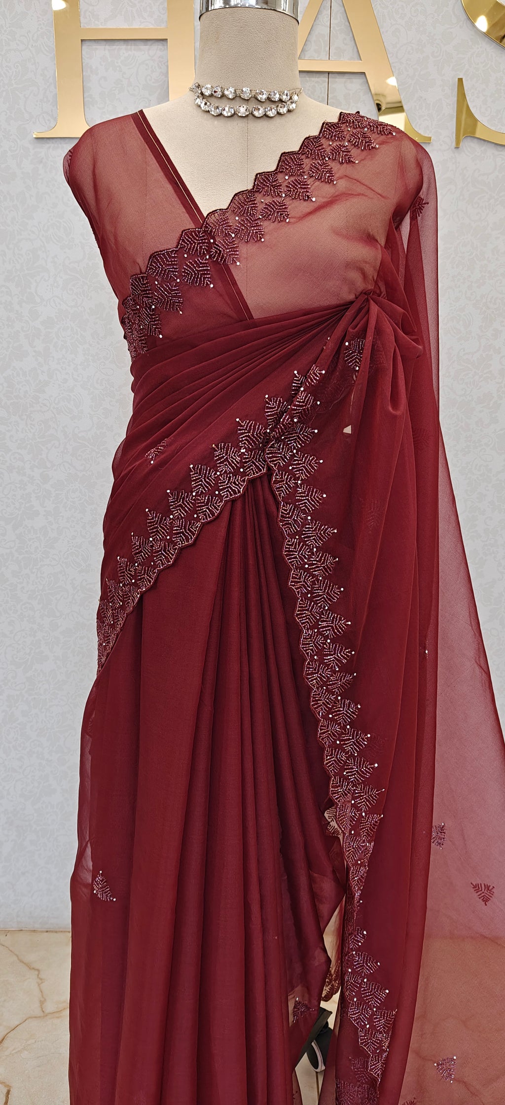 ORGANZA SAREE
